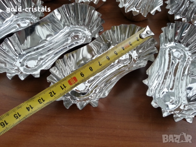 Метални форми за сладки саварини , снимка 4 - Антикварни и старинни предмети - 36095014