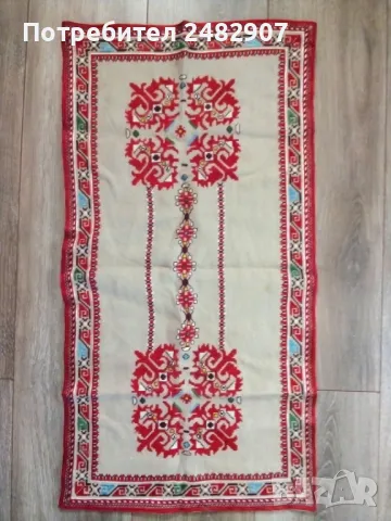 Стар бродиран тишлайфер , снимка 2 - Колекции - 47812436