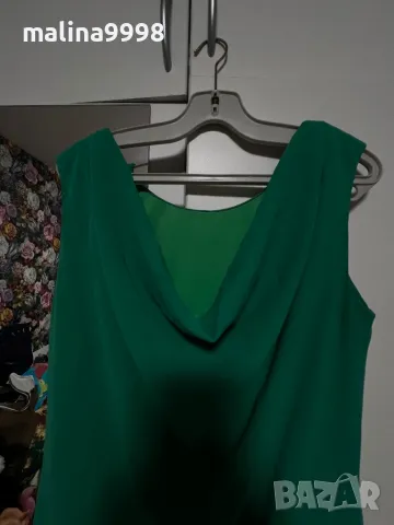 Зелена лятна рокля , снимка 2 - Рокли - 48484380