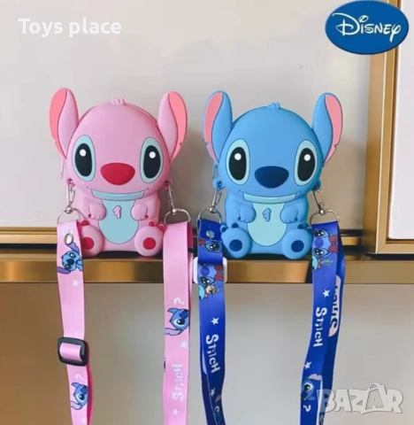 Силиконова чанти Мини Маус, Hello kitty, Labubu, Stitch, Minnie mouse, Лило и Стич , снимка 6 - Други - 51631395