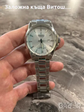 Ръчен часовник Festina Sappfire Crystal F20024 , снимка 3 - Мъжки - 48849959