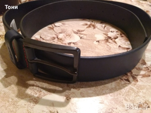 HUGO BOSS Оригинал Нов Мъжки Колан от Естествена Кожа 115см., снимка 2 - Колани - 52656863