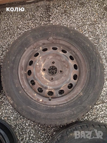 Железни джанти 4х100 14 цола свалени от Honda Civic, снимка 5 - Гуми и джанти - 53455251