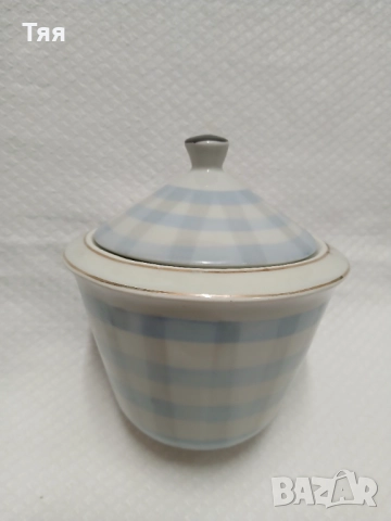 Порцеланови чайник и захарница СИП, снимка 7 - Антикварни и старинни предмети - 52436383