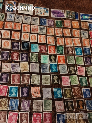 Винтидж ПОЩЕНСКИ марки Елизабет , снимка 7 - Филателия - 52938642