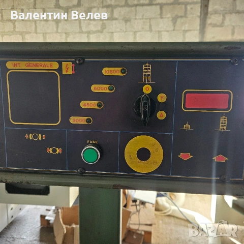 фреза с каретка мотор 5,5 kw.-ITALY ,шпиндел ф 30мм., снимка 7 - Други машини и части - 53516584