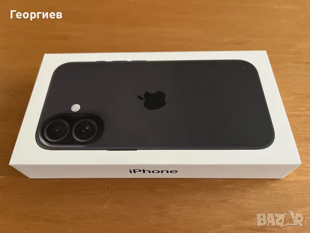 Нов! iPhone 16 ,128 GB , Black / Неразпечатан