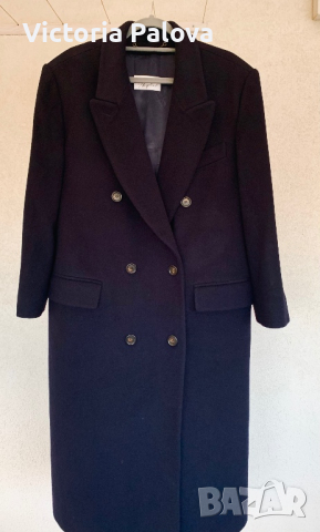 Ново модерно палто PIER ANGELINI 100% кашмир, снимка 2 - Палта, манта - 38476742