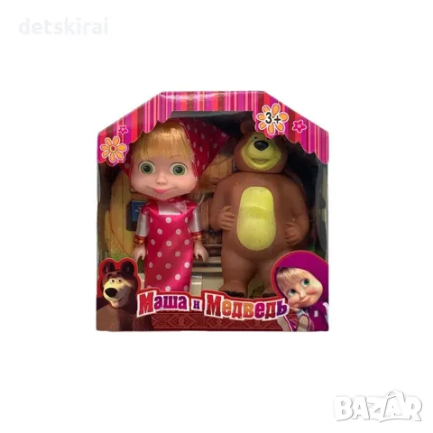 Кукла Маша и мечока, снимка 2 - Кукли - 48386182