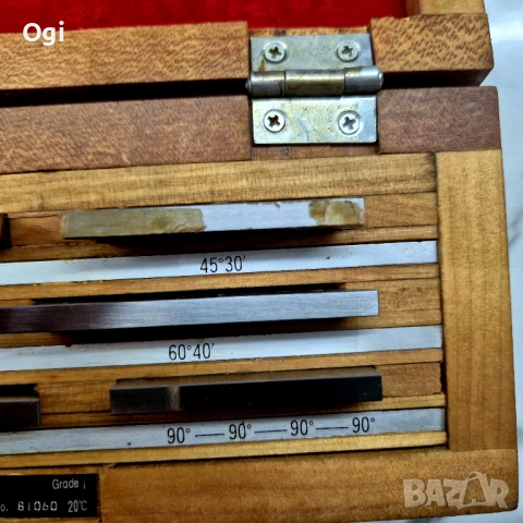 Ъглови мерки прецизни  еталони , снимка 4 - Шублери - 53804637
