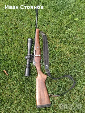 Продавам Мазалат 7.62 х 54 с оптика Hawke 3-12х50., снимка 4 - Ловно оръжие - 55875986