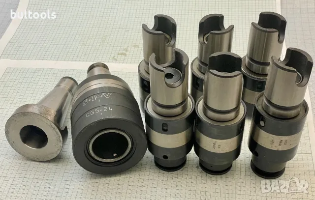 Плаващ, бързосменен патронник за метчици