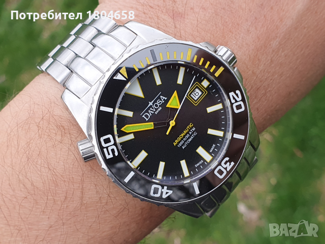 DavosA Swiss ETA2824-2 Automatic 300m. Diver, снимка 3 - Мъжки - 44664857