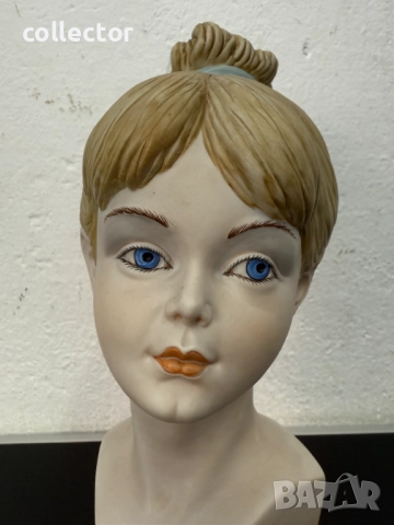 Порцланов бюст на жена - Capodimonte. №7511, снимка 10 - Колекции - 52119743