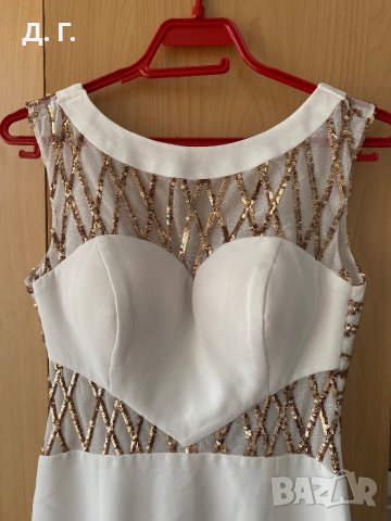 Бяла рокля, снимка 3 - Рокли - 44271097