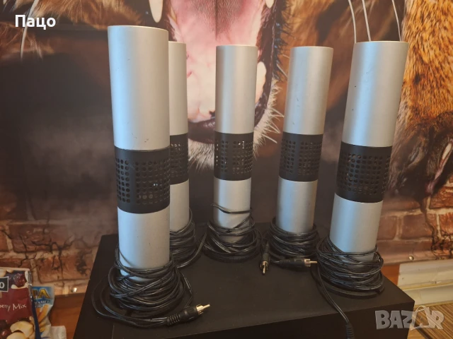 Fujitsu Siemens Soundbird Cinema Digital PST 5.1/ Dolby Digital, Dolby Pro logic и стерео звук, снимка 7 - Аудиосистеми - 50957951