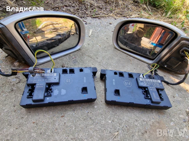 Прибиращи се огледала Mercedes w203 , снимка 3 - Части - 50586709