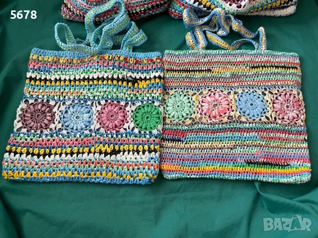 Плетени чанти, снимка 3 - Чанти - 51084347