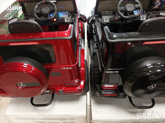 Детски Акумулаторен Джип 12 волта кожена седалка., снимка 4 - Детски велосипеди, триколки и коли - 42036017