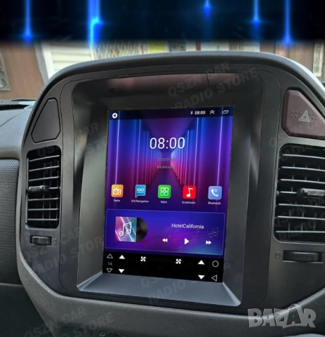 Мултимедия за Mitsubishi Pajero, Android, Навигация, V60 V68, V73, вертикална Tesla, махагон, плеър, снимка 10 - Аксесоари и консумативи - 51434925