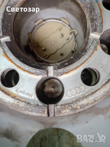 Оригинални джанти Ауди 17 цола 5/112 ЕТ 39 J8/  66.5, снимка 10 - Гуми и джанти - 52375112