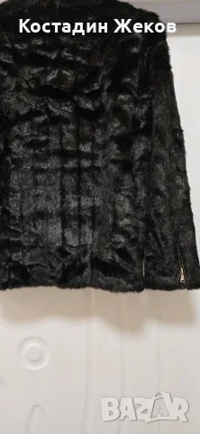 Ново . Дамско пухено палто. ZARA WOMAN. , снимка 8 - Палта, манта - 56047289