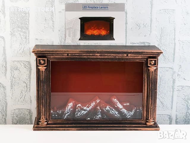 Декоративна LED камина с ефект на тлеещи въглени - уют и стил за вашия дом, снимка 6 - Декорация за дома - 51940025