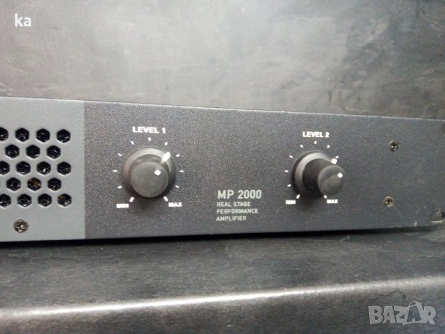 MC CRYPT MP2000 - крайно стъпало Pro Power Amplifier, снимка 3 - Ресийвъри, усилватели, смесителни пултове - 42365205