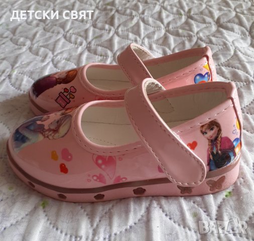 Нови светещи обувки с Елза и Ана , снимка 3 - Детски обувки - 42204987
