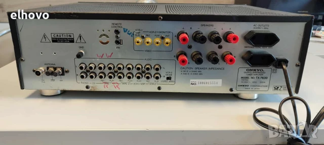 Ресивър Onkyo TX-7630, снимка 6 - Ресийвъри, усилватели, смесителни пултове - 51115335
