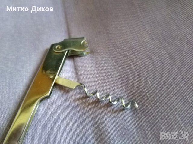Старо немско ножче от соца без луфт с две отварачки-110х55мм, снимка 9 - Ножове - 39164338