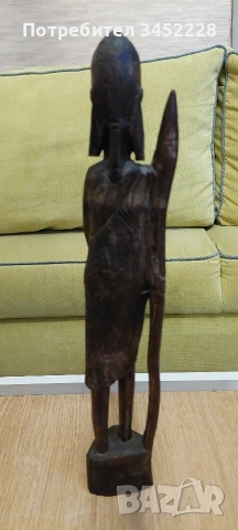 дърворезба масив за ценители 35см , снимка 4 - Декорация за дома - 53840758