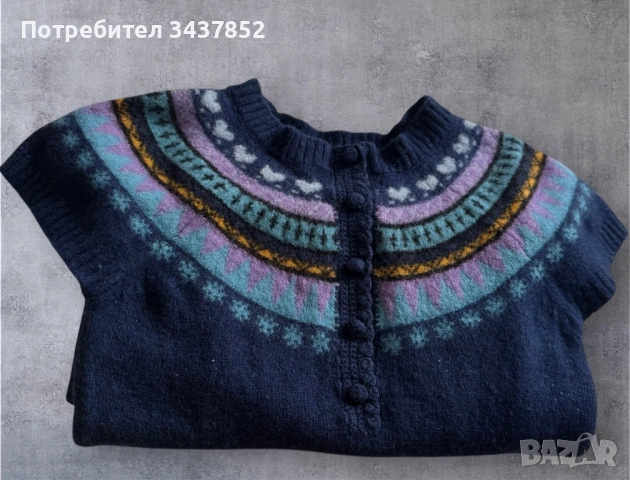 Мека вълнена рокля/туника, снимка 2 - Рокли - 53164142