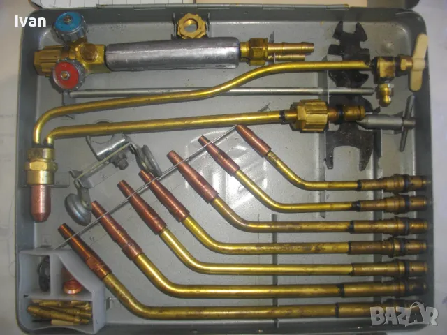 НОВ КРАКРА Перник Пълен Голям КОМПЛЕКТ ГАЗО-ПЛАМЪЧНО РЯЗАНЕ ЗАВАРЯВАНЕ РЕЗАЧ РЕЗАК ГОРЕЛКИ Български