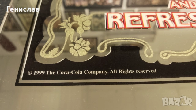 COCA COLA Огледало 1999 , снимка 2 - Колекции - 53633887