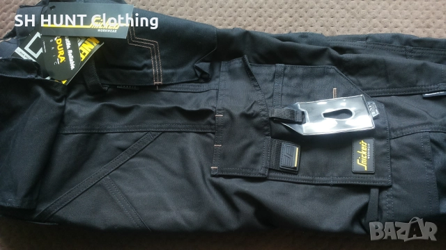 Snickers 6202 Ruff Work Stretch Trousers Holster Pockets размер 48 / M работен панталон W4-605, снимка 5 - Панталони - 52092120
