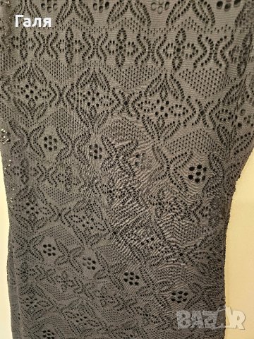Дантелена рокля с отворен гръб, снимка 2 - Рокли - 40556932