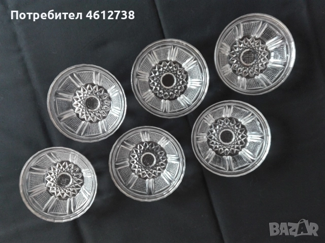 Нови, красиви десертни купички - 6 бр. 