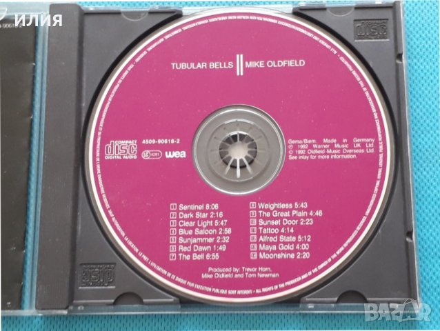 Mike Oldfield – 1992 - Tubular Bells II(New Age,Prog Rock,Ambient), снимка 3 - CD дискове - 42466764