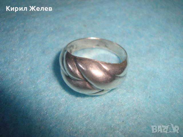 СТАР АРТ СРЕБЪРЕН ПРЪСТЕН СРЕБРО 925 МНОГО КРАСИВ и СТИЛЕН МОДЕЛ 25813, снимка 4 - Пръстени - 35826068