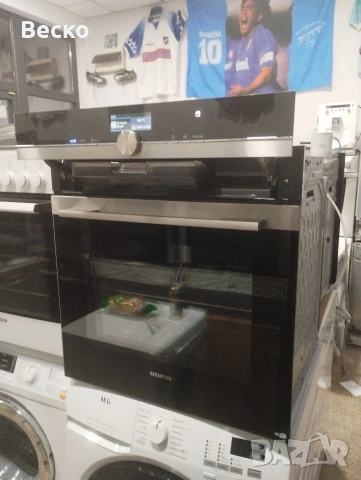 Комбинирана фурна с пара SIEMENS WI-FI Black Edition, снимка 13 - Печки, фурни - 53815621