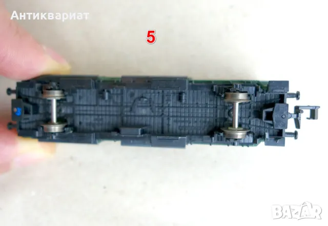 Товарни и пътнически вагони N (1:160) - от 5 до 8, снимка 6 - Колекции - 49361870
