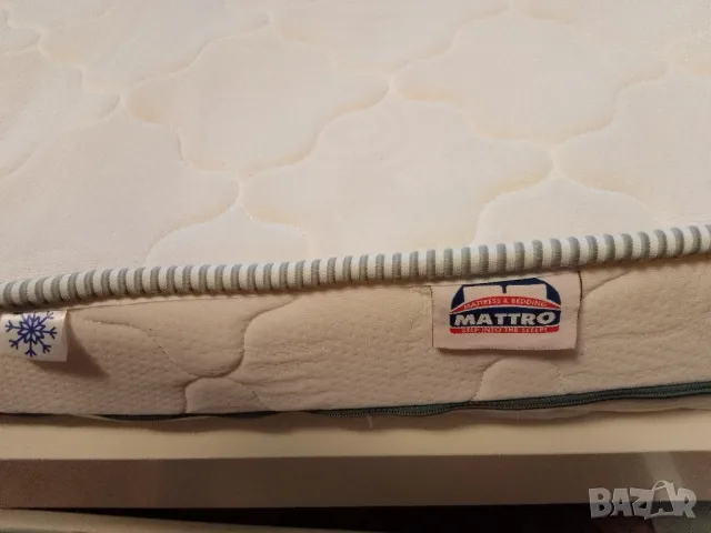 Двулицев матрак със свалящ се калъф 90/200, снимка 5 - Матраци - 49346157