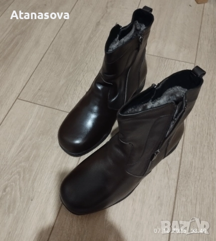 Продавам ортопедични боти изцяло естествена кожа