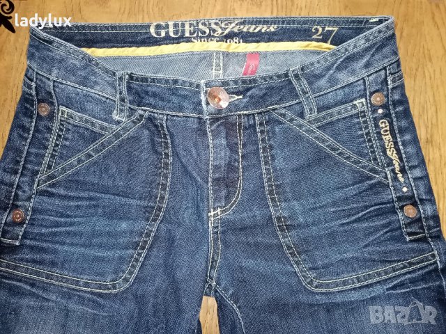 GUESS Jeans, Дънки, Размер 27. Код 1985, снимка 2 - Дънки - 41187440