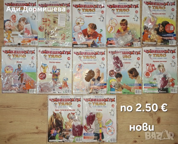 Човешкото тяло , снимка 2 - Детски книжки - 53863307