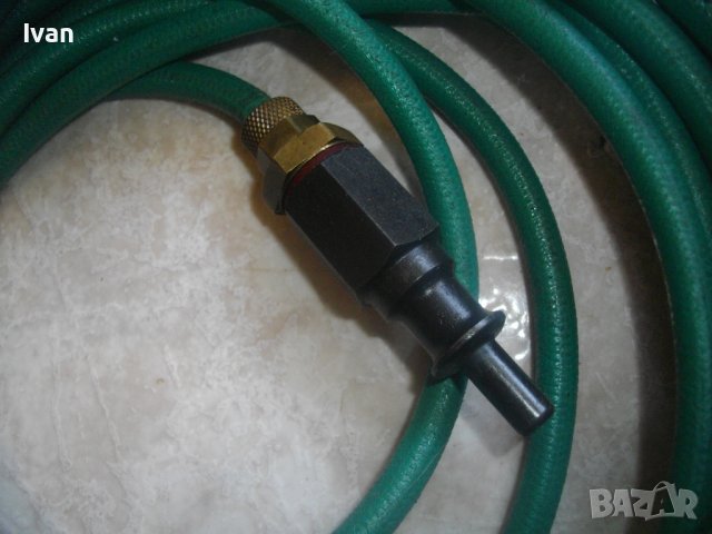 Пневматична Немска Старо Качество-Мини Дрелка-Шлифовалка-С Маркуч и Диамантено Острие-Отлична-6 bar, снимка 8 - Диамантени и режещи инструменти - 41597021