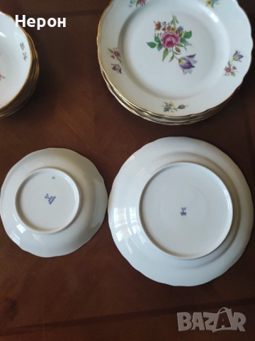 Порцеланови чинии плитки, снимка 9 - Чинии - 53662421