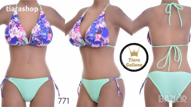 Дамски бански комплекти бикини прашки бразилки Тиара Галиано ПРОМО, снимка 5 - Бански костюми - 41945358