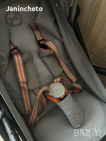 Количка Cybex Eezy S+ 2 Lava Grey + Подарък раница Chipolino, снимка 7 - Детски колички - 55890580